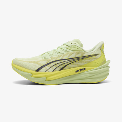 Puma Deviate Nitro 4 Erkek Gri Koşu Ayakkabısı