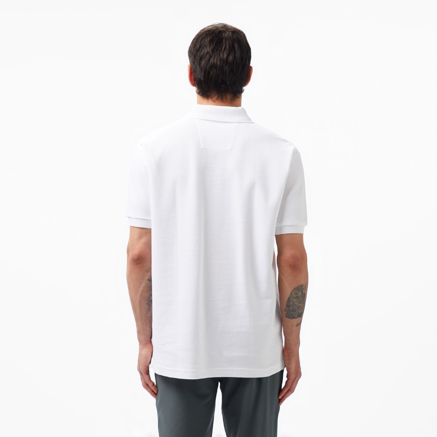 Nautica Erkek Classic Fit Beyaz Kısa Kollu Polo Yaka T-shirt