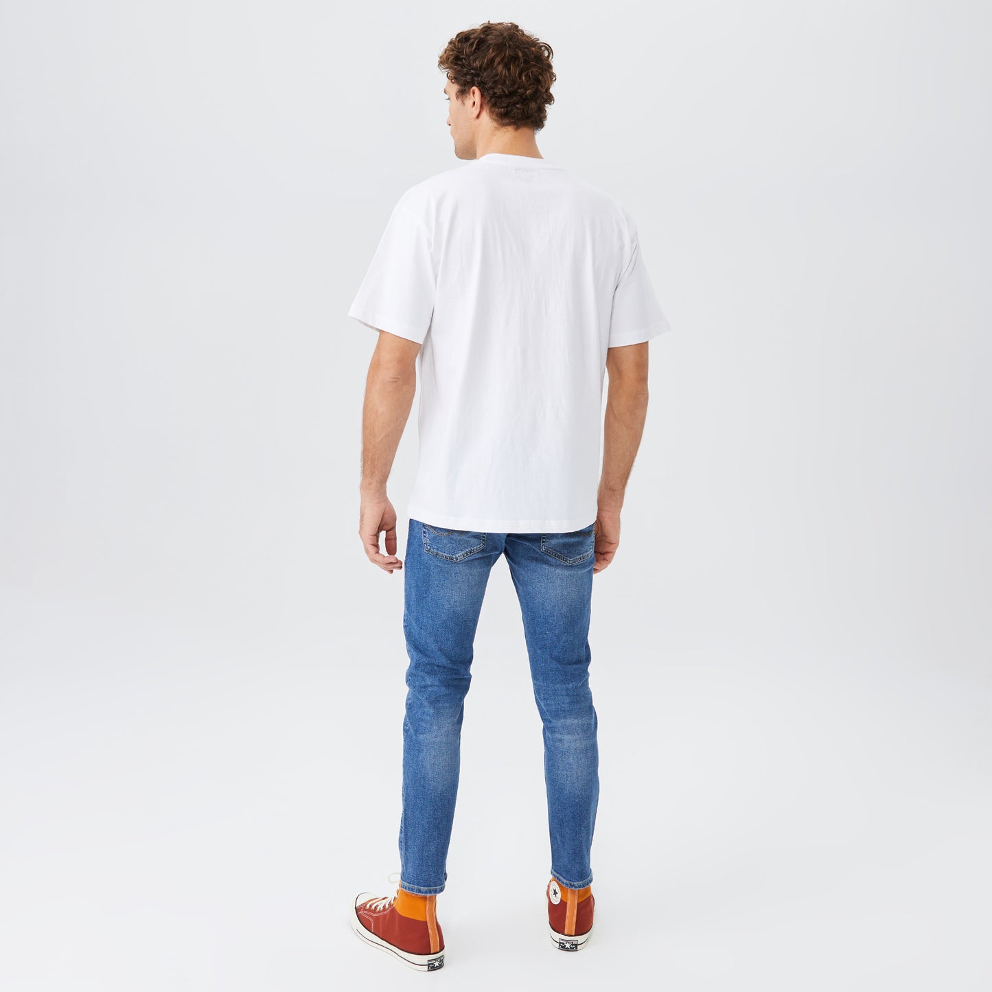 Market Random Workshop Think Erkek Beyaz T-shirt