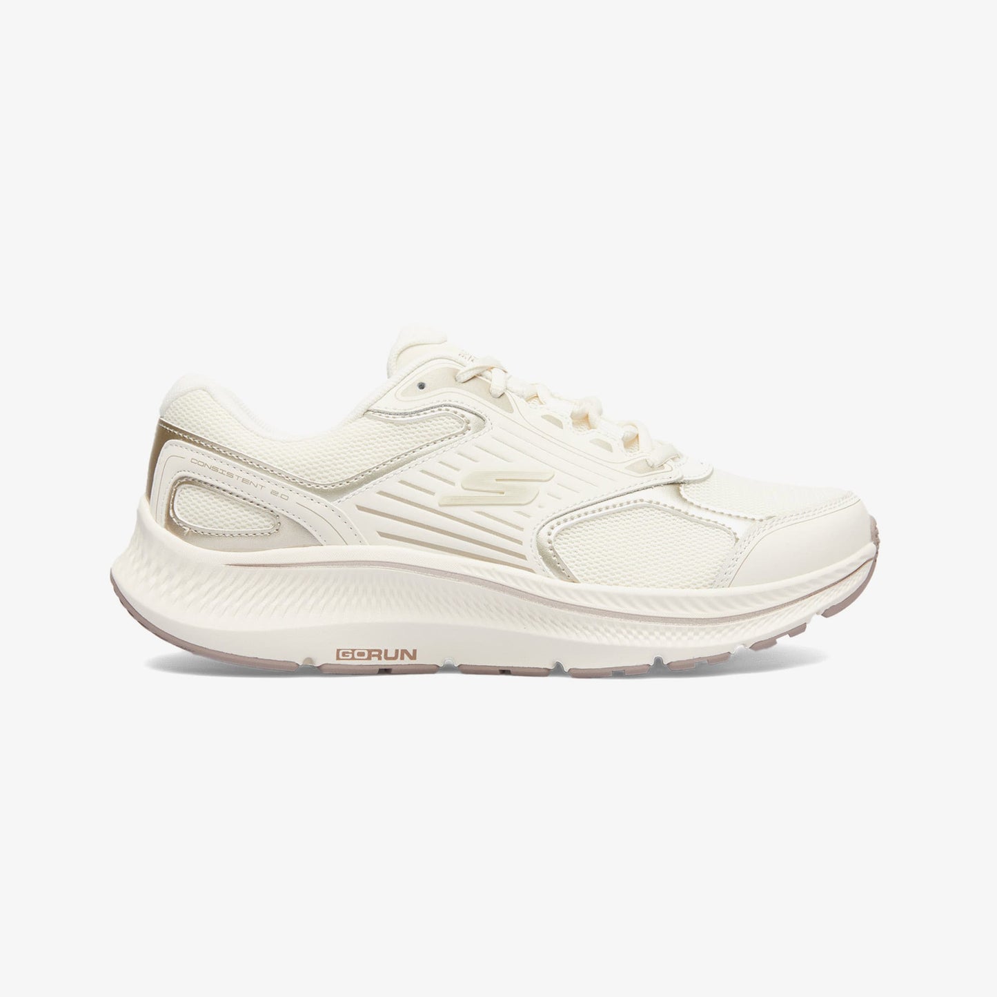 Skechers Go Run Consistent 2.0 Avantage Kadın Bej Spor Ayakkabı