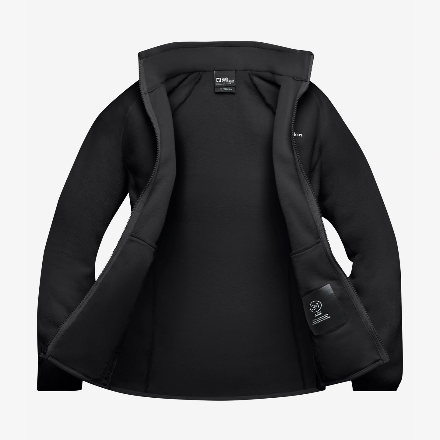 Jack Wolfskin Moonrise Kadın Siyah Ceket