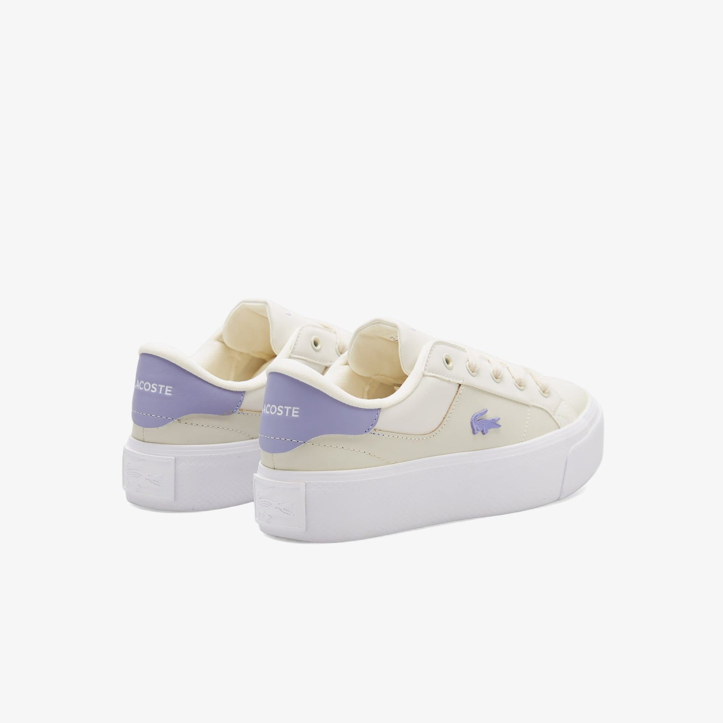 Lacoste Ziane Platform Kadın Krem Spor Ayakkabı