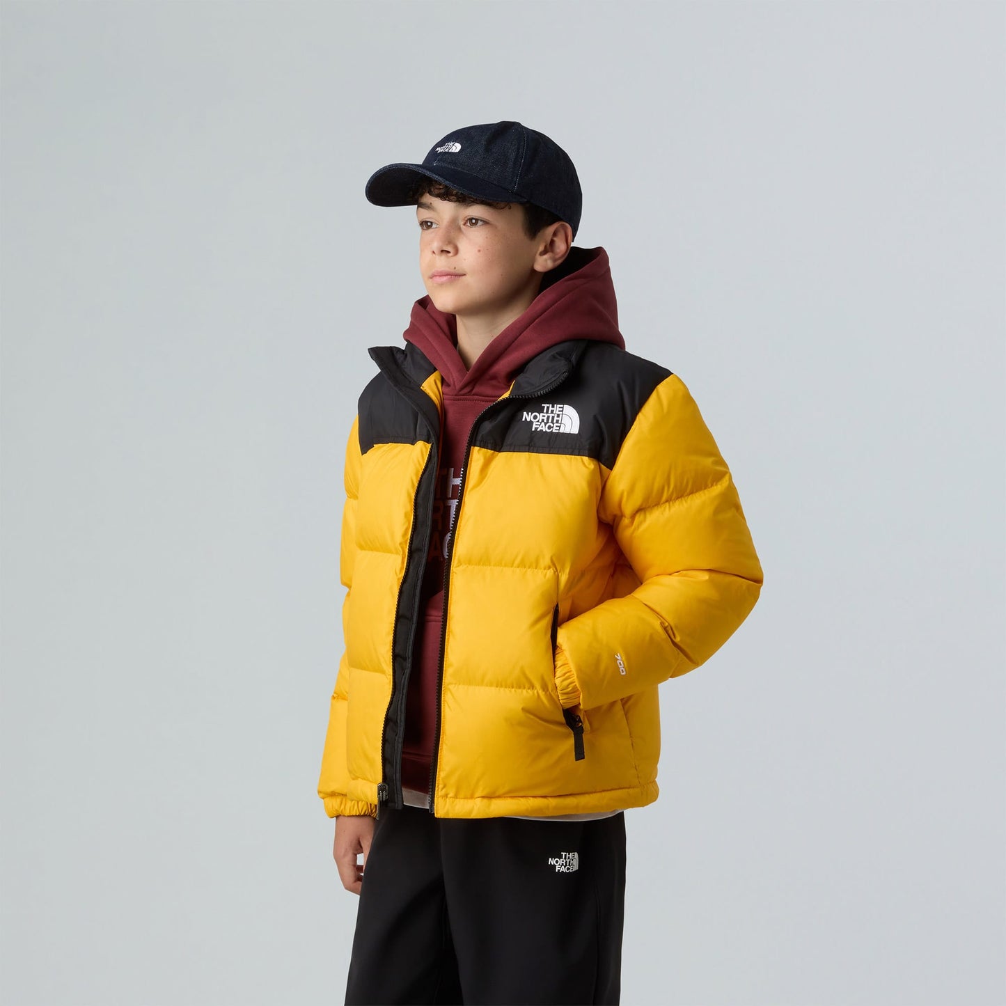 The North Face 1996 Retro Nuptse Çocuk Sarı Mont