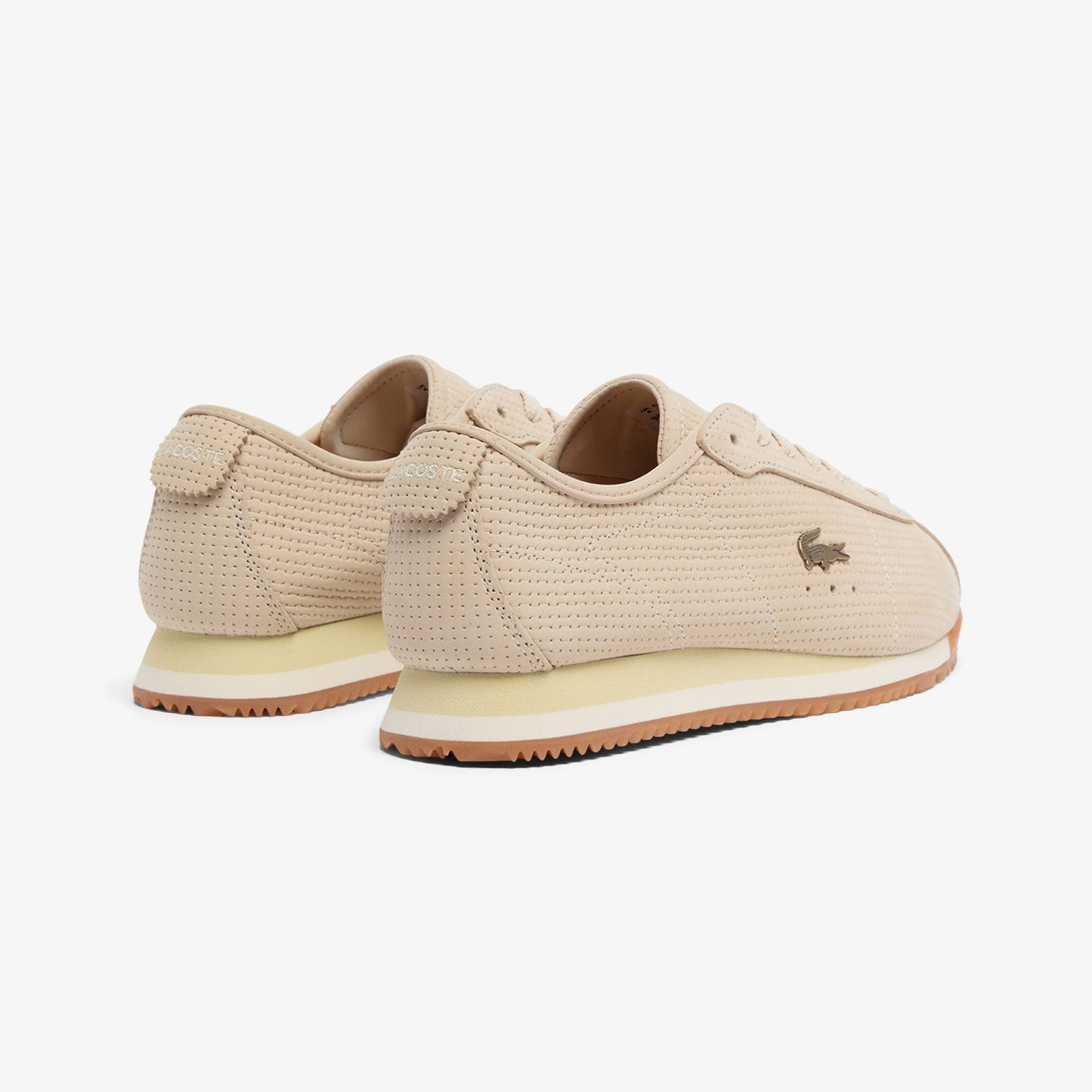 Lacoste Club Low Kadın Bej Spor Ayakkabı