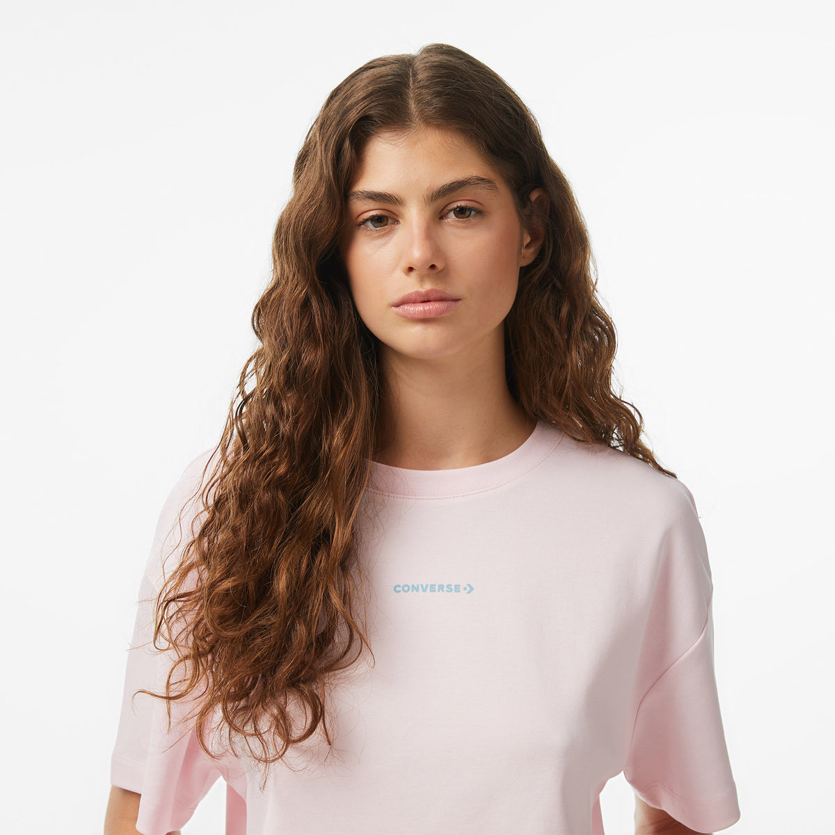 Converse Regular Fit Kadın Pembe T-shirt