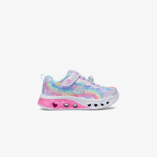 Skechers Flutter Heart Lights Çocuk Lavanta/açik Mavi Spor Ayakkabı