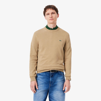 Lacoste Regular Fit Erkek Bej Kazak