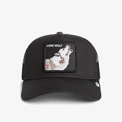 Goorin Bros Lone Wolf Trucker Unisex Siyah Şapka
