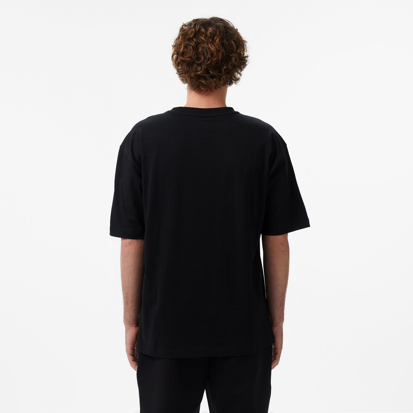 United4 Regular Fit Erkek Siyah T-shirt