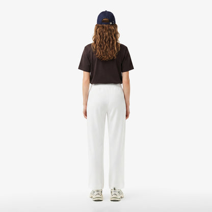 Lacoste Loose Fit Kadın Beyaz Eşofman Altı