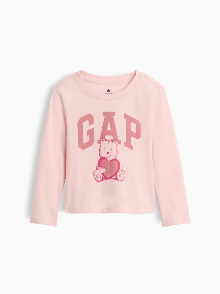 Pembe Mix & Match Gap Bear Logo T-shirt