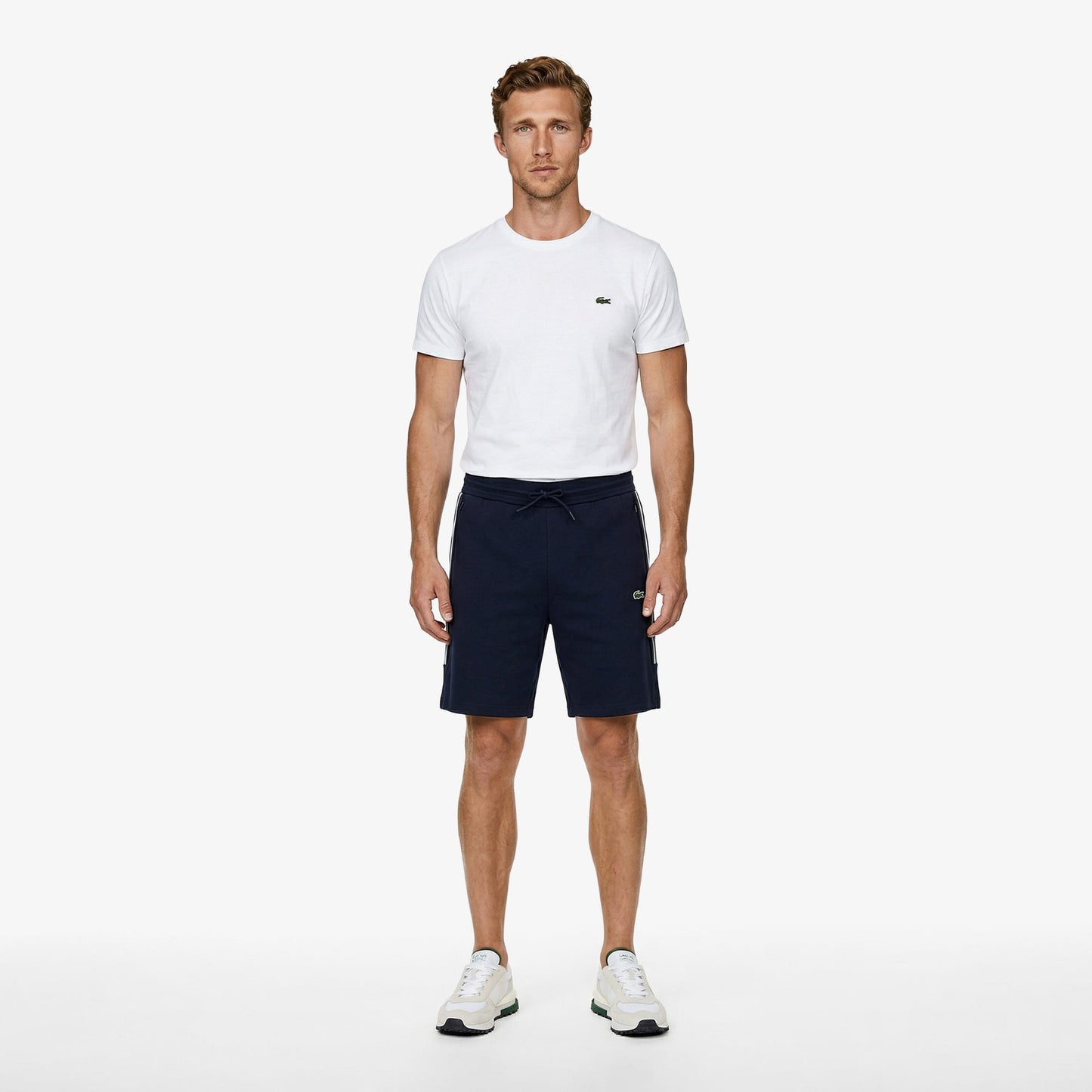 Lacoste Slim Fit Erkek Lacivert Şort