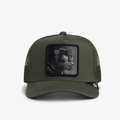 Goorin Bros Panther Trucker Mini Çocuk Haki Şapka