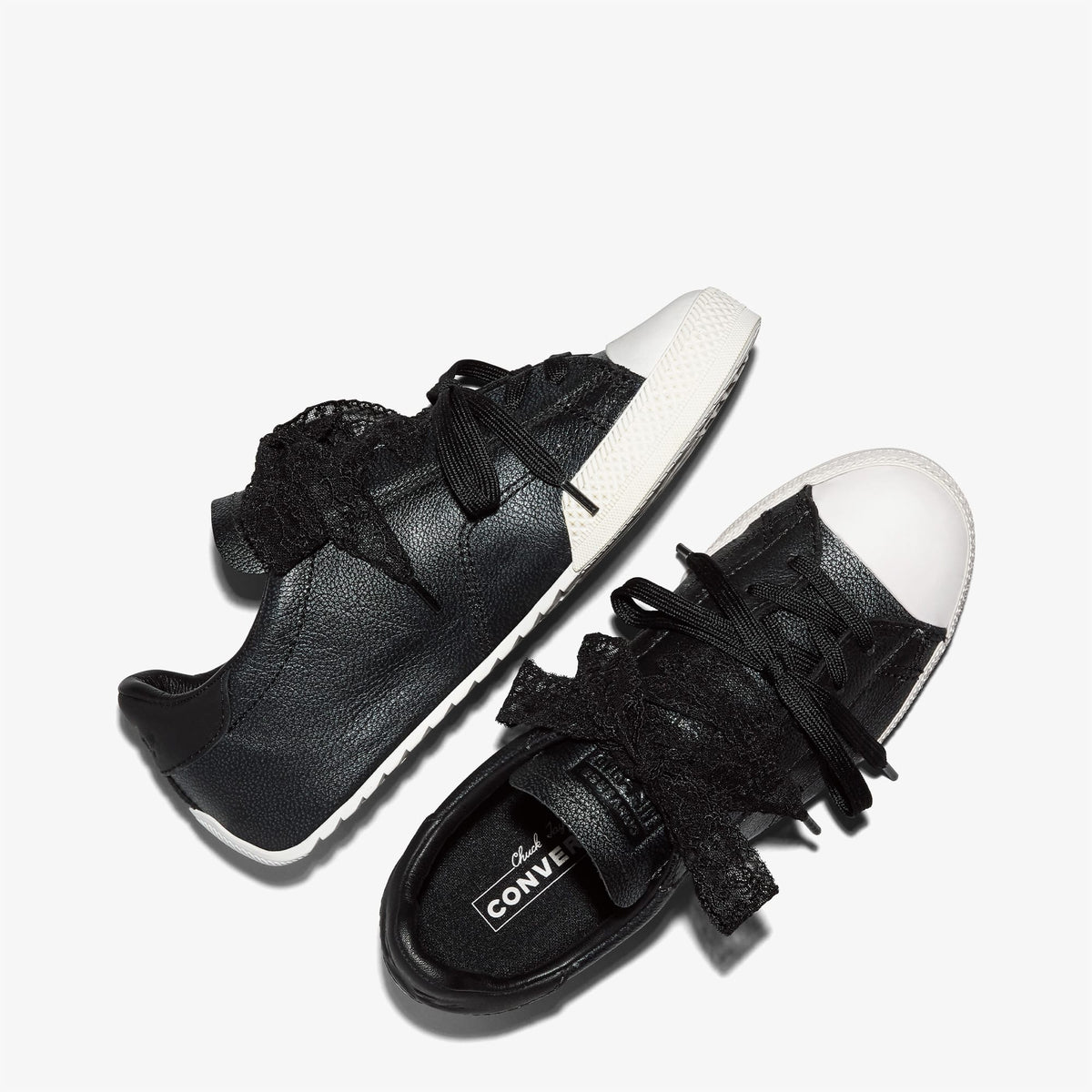 Converse Chuck Taylor Lo Unisex Siyah Deri Sneaker