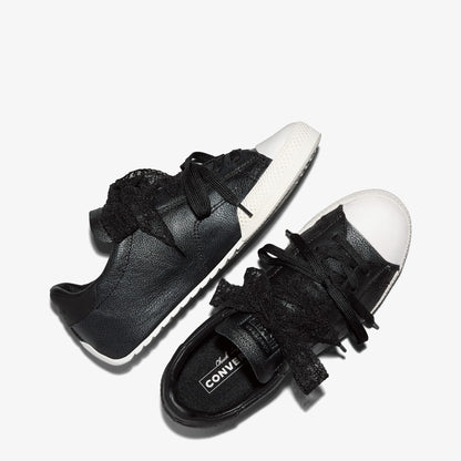 Converse Chuck Taylor Lo Unisex Siyah Deri Sneaker