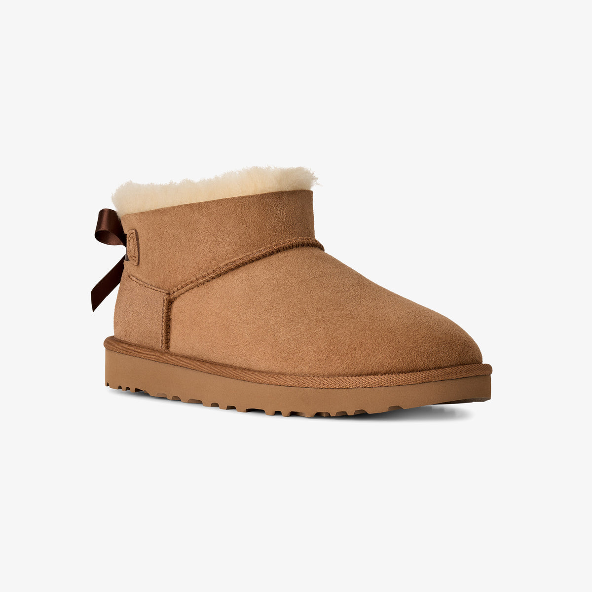 Ugg Ultra Mini Bailey Bow Kadın Taba Bot