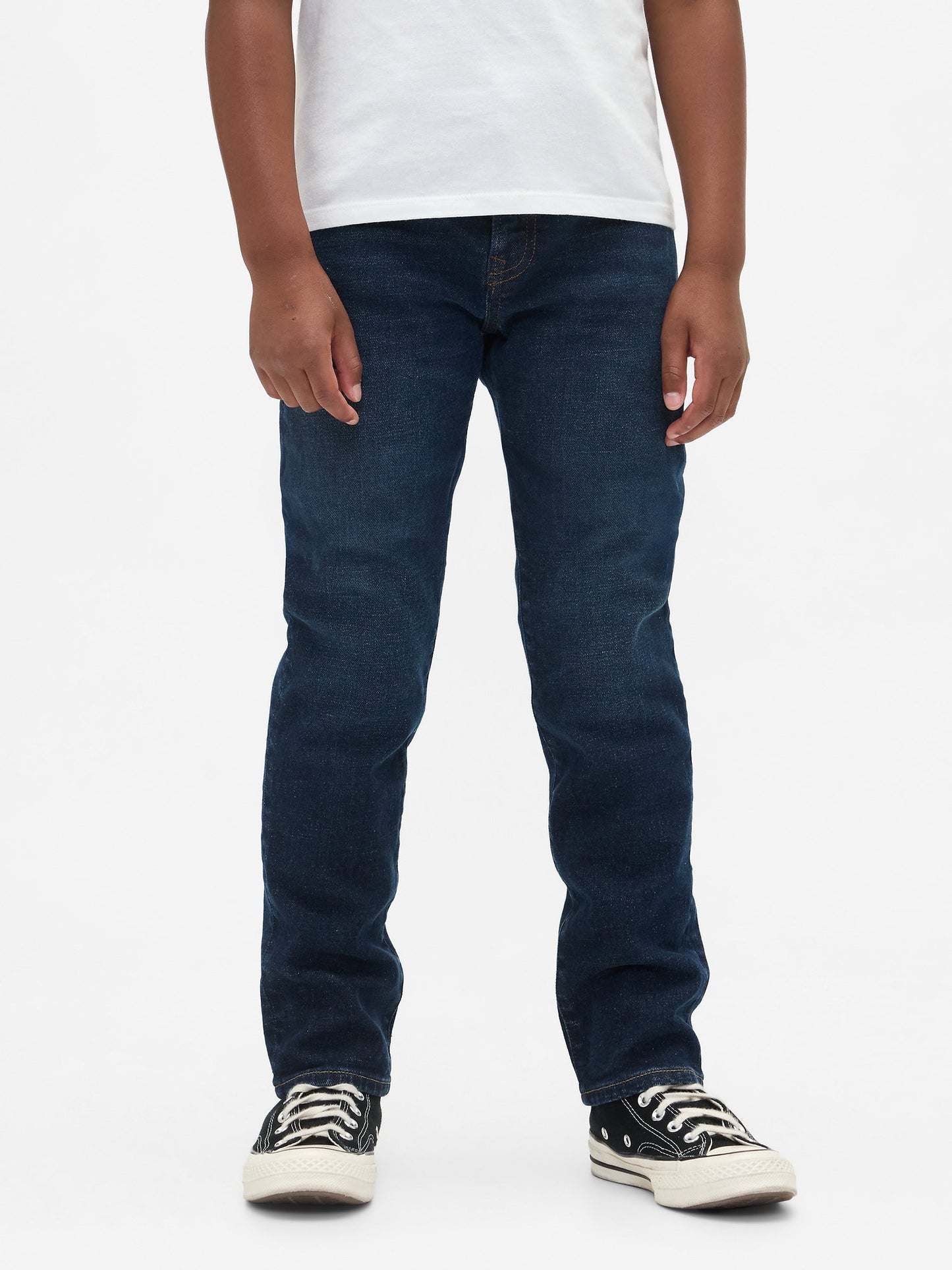 Koyu Mavi Kids Slim Jean Pantolon