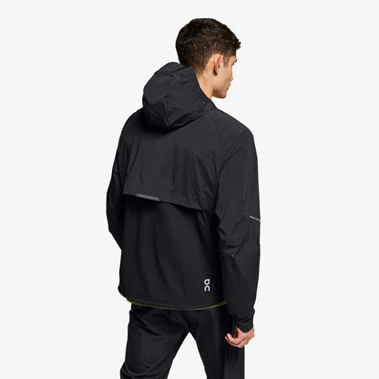 On Core Erkek Siyah Koşu Ceketi
