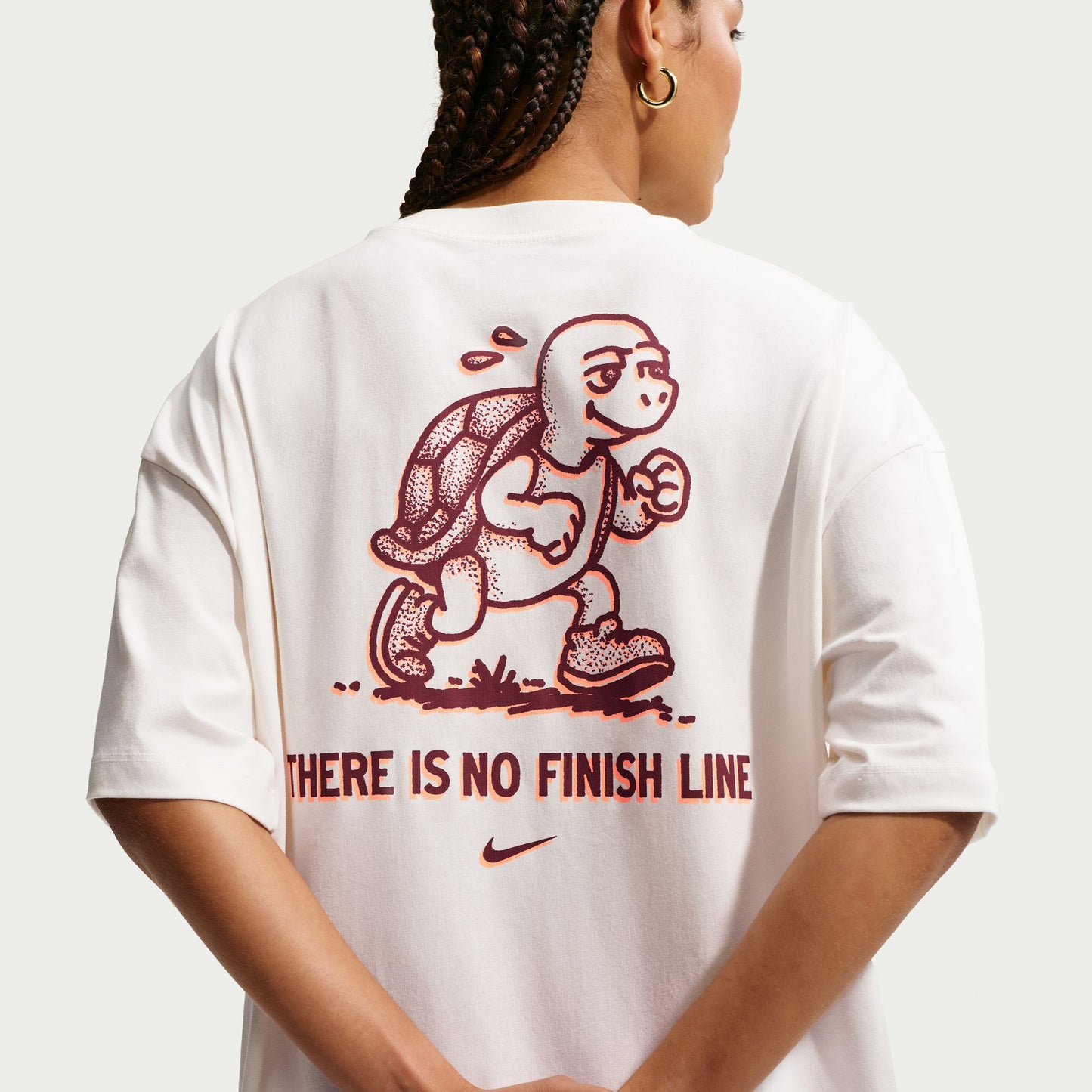 Nike Classic Os Oc10 Kadın Beyaz T-shirt