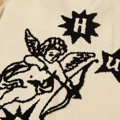 Huf Icaris Knit Top Erkek Bej Gömlek