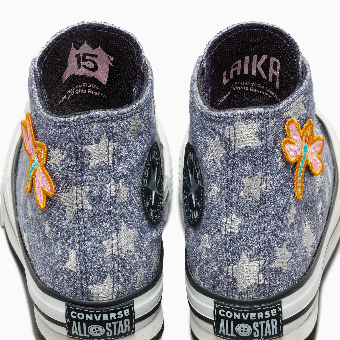 Converse Chuck Taylor All Star Eva Lift Çocuk Lacivert Platform Sneaker