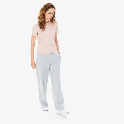 Lacoste L.12.d Kadın Slim Fit Pembe Polo