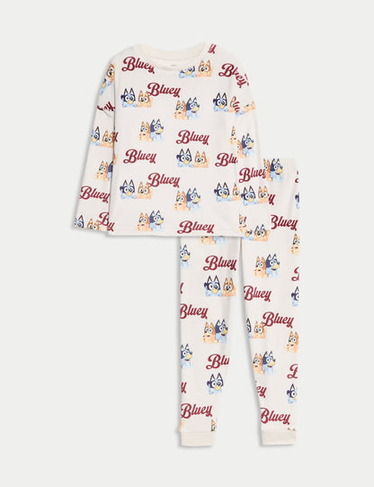 Velour Bluey™ Pijama Takımı (12 Ay – 9 Yaş)