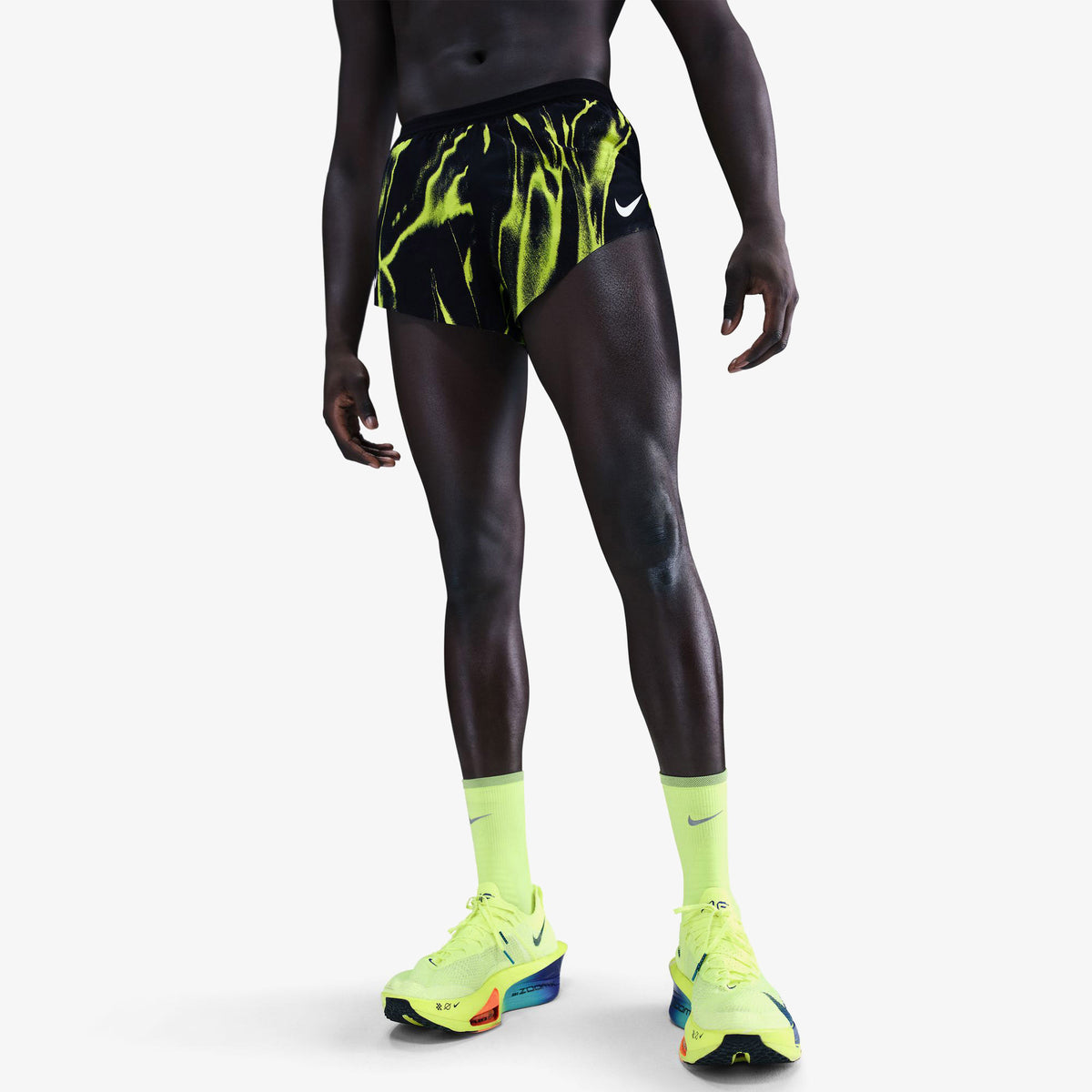 Nike Aeroswift Erkek Beyaz Antrenman Şort