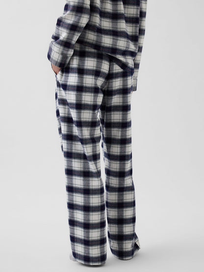 Lacivert Softest Flannel Pijama Altı