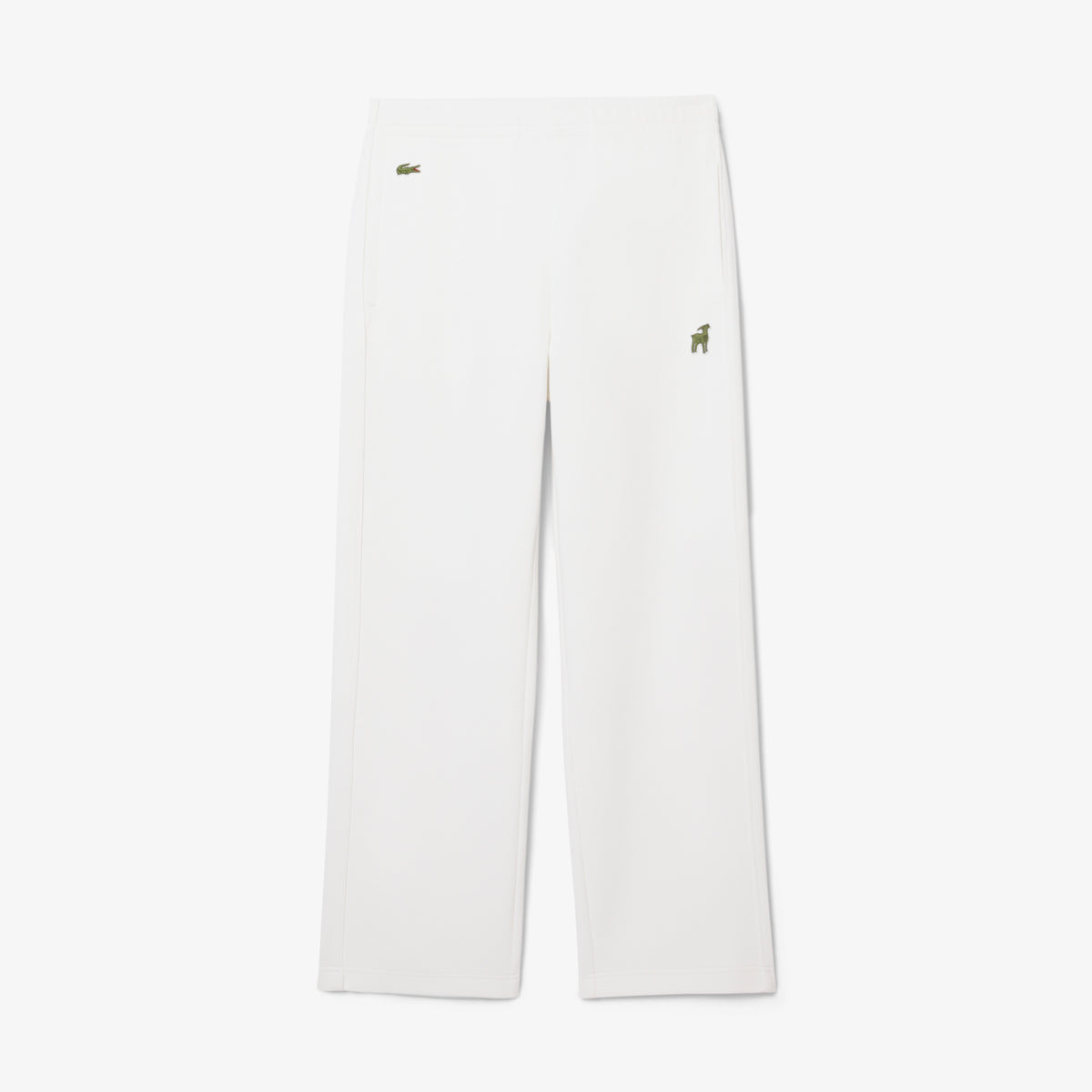 Lacoste X Novak Djokovic The Goat Erkek Beyaz Eşofman Altı