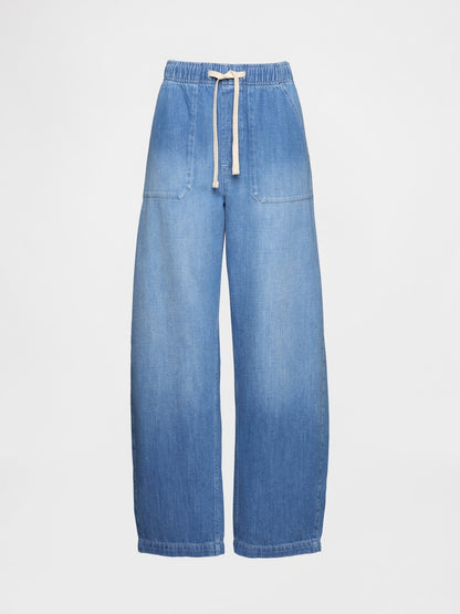 Mavi High Rise Kolay Barrel Jean Pantolon