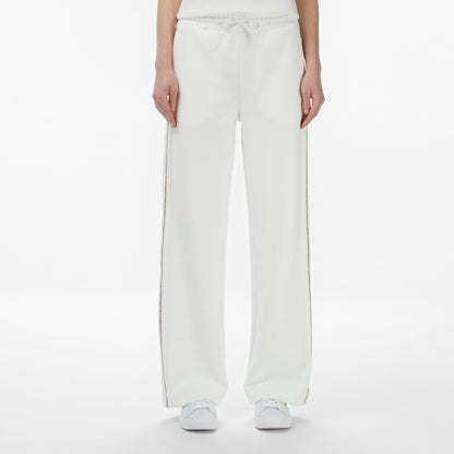 Lacoste Kadın Regular Fit Krem Eşofman Altı