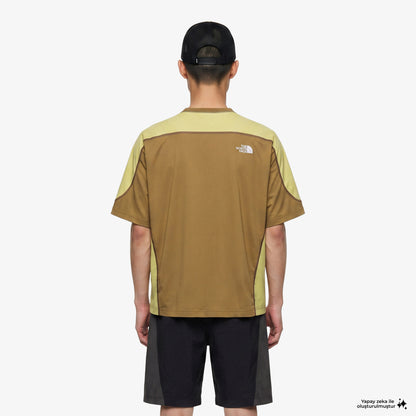 The North Face Nse Lightrange Erkek Sarı T-shirt