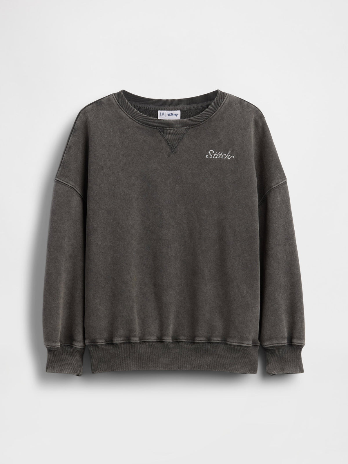 Siyah Disney Çocuk Vintagesoft Oversize Sweatshirt