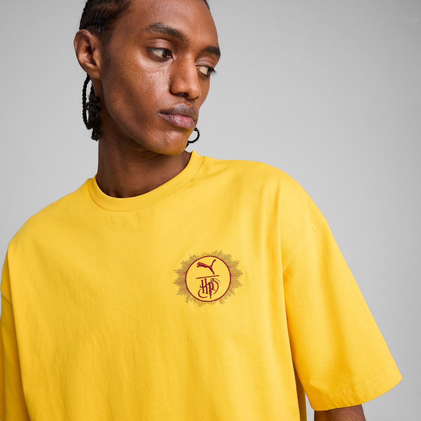 Puma X Harry Potter Unisex Sarı T-shirt
