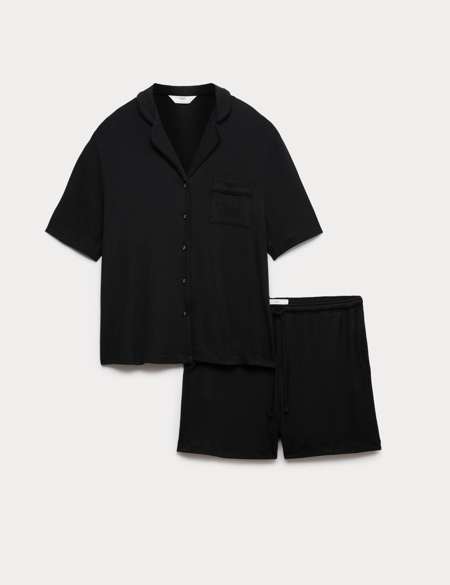 Viskon Şortlu Pijama Takımı
