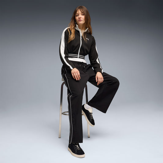 Puma T7 Woven Track Kadın Siyah Pantolon