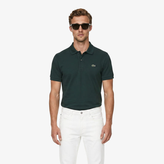 Lacoste Classic Fit Erkek Yeşil Polo