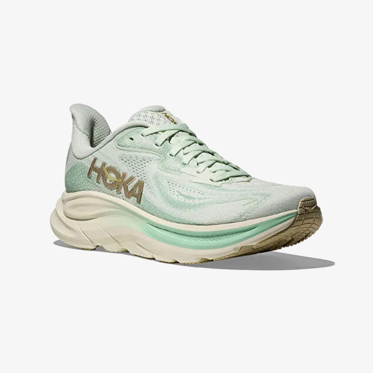 Hoka Clifton 10 Kadın Yeşil Yol Koşusu Ayakkabısı
