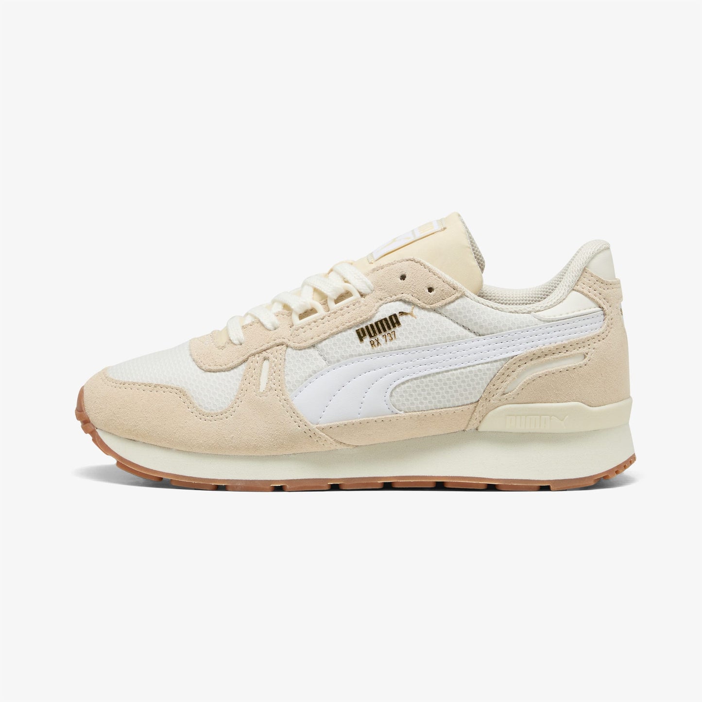 Puma Rx 737 Mesh Kadın Bej Spor Ayakkabı
