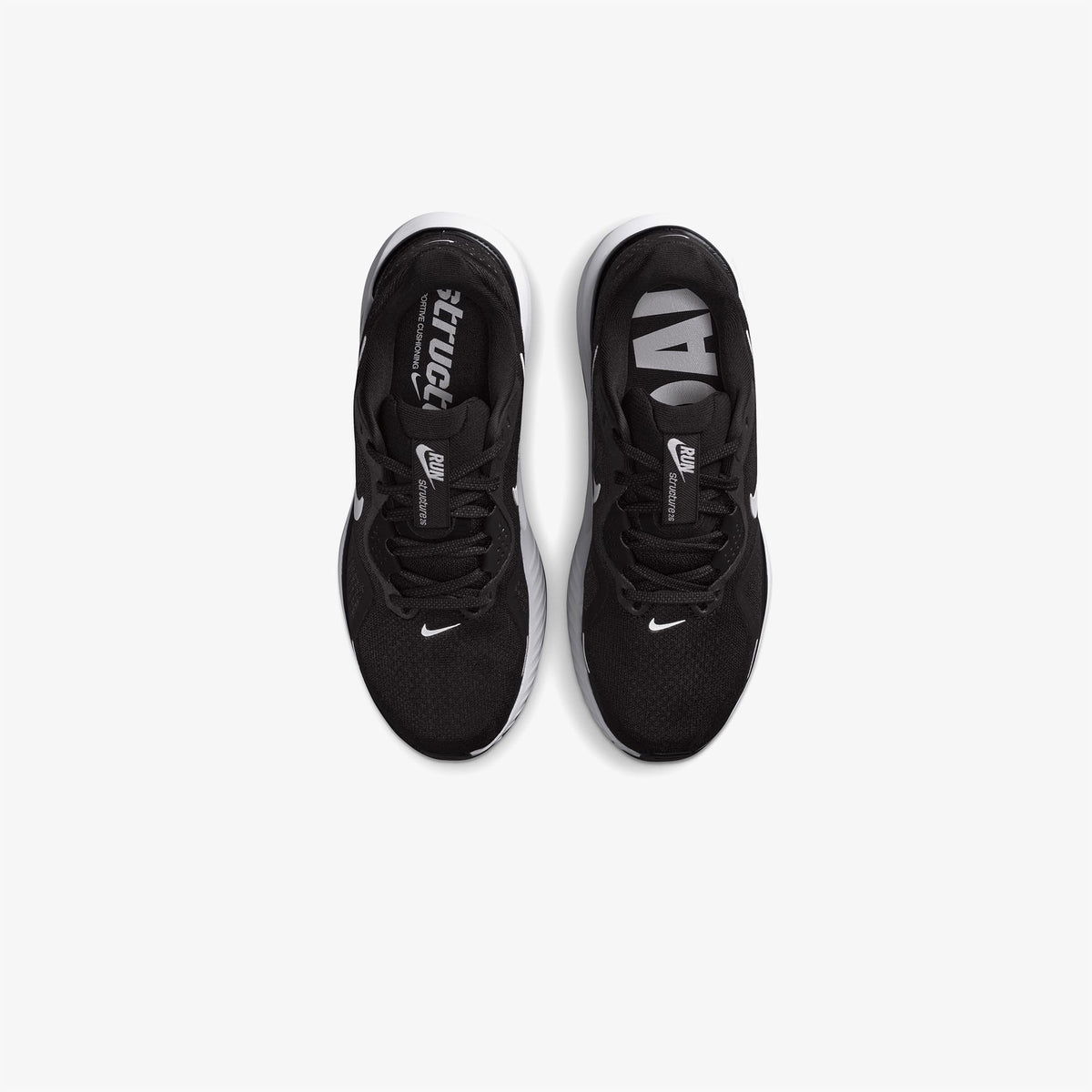Nike Structure 26 Unisex Siyah Koşu Ayakkabısı