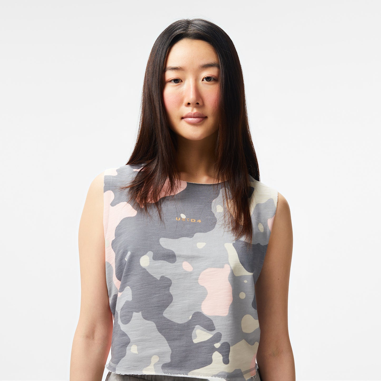United4 Sabae Kadın Pembe Crop T-shirt