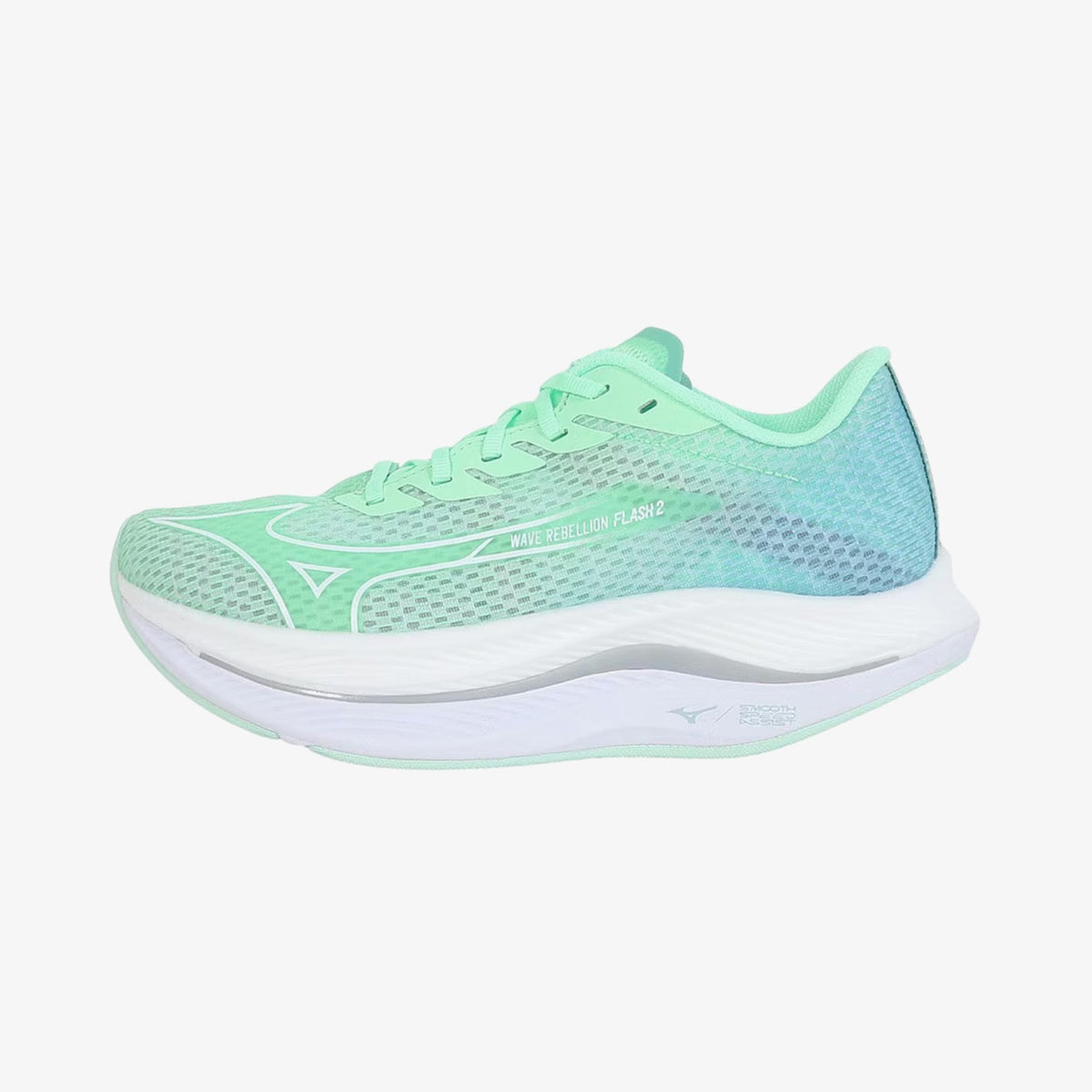 Mizuno Wave Rebellion Flash 2 Kadın Yeşil Koşu Ayakkabısı