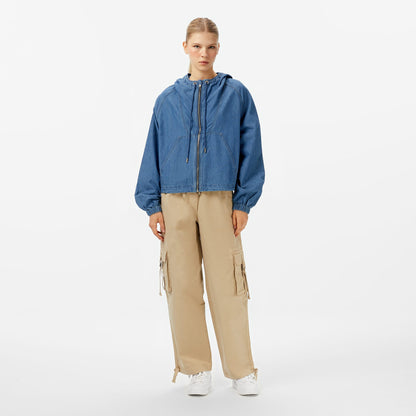 Tommy Jeans Kadın Mavi Ceket