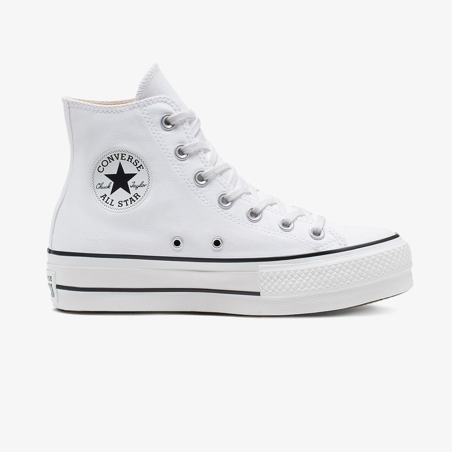 Converse Chuck Taylor All Star Lift Hi Unisex Platform Beyaz Sneaker