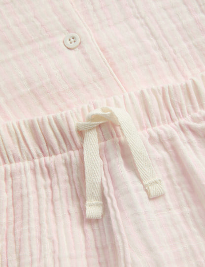 Saf Pamuklu Pijama Takımı