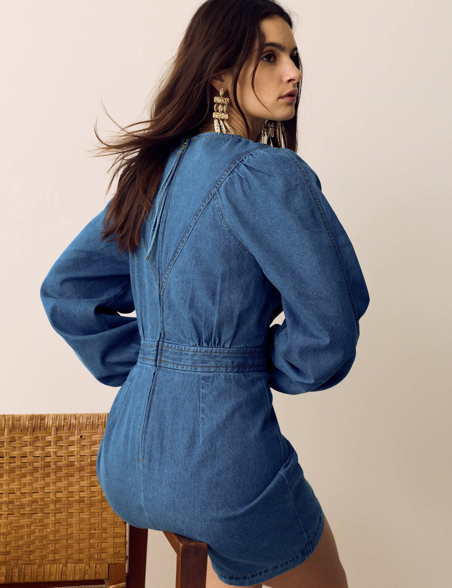 Per Una Denim Elbise
