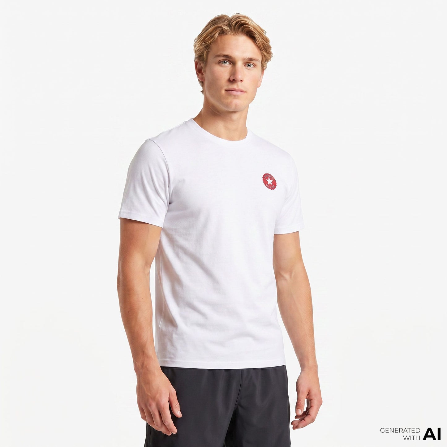 Converse X Coca-cola Erkek Beyaz T-shirt