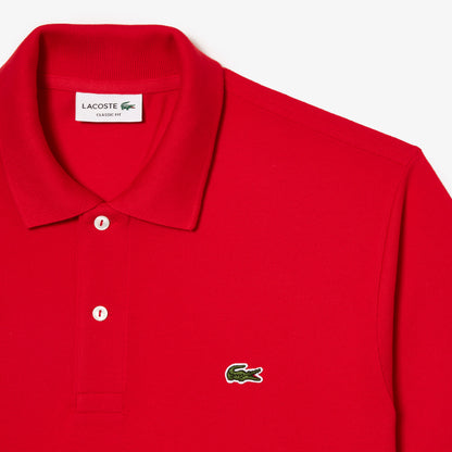 Lacoste Erkek Classic Fit L1212 Kırmızı Polo