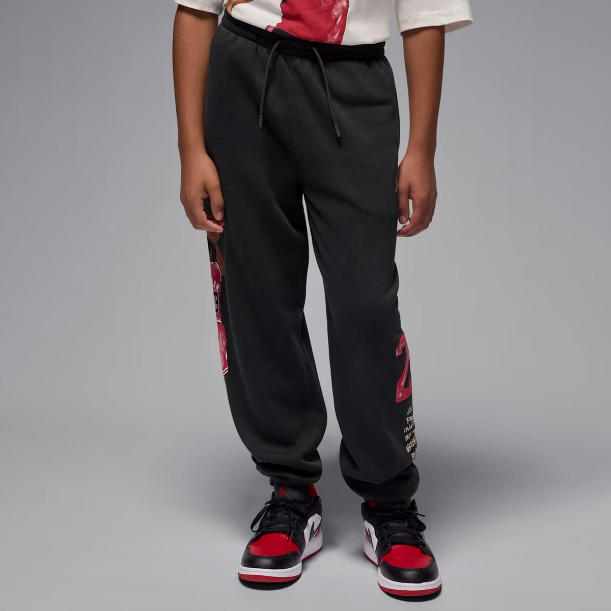 Jordan Jdb Jordan Sketch Flc Çocuk Siyah Eşofman Altı